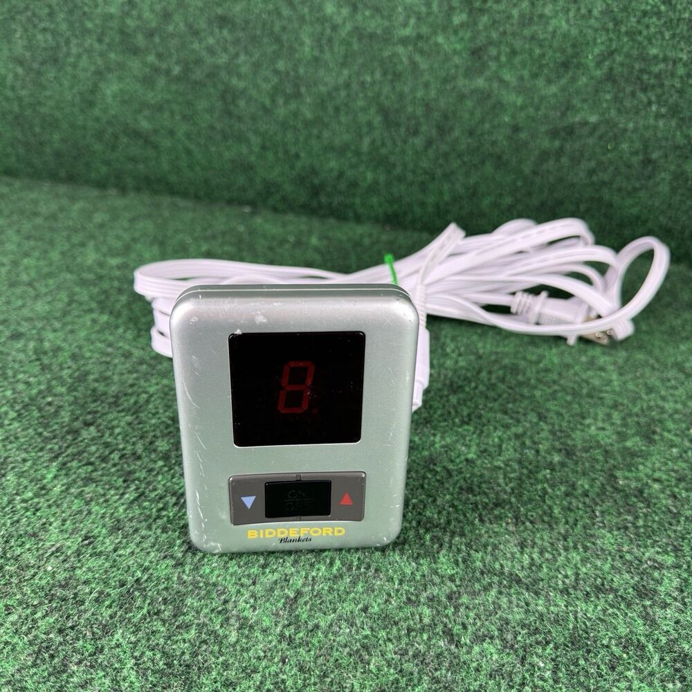 Biddeford TC15B3 Electric Blanket Control Controller 4-Prong Silver